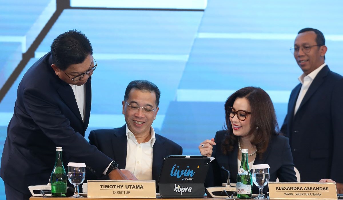 Penyaluran Kredit Bank Mandiri Capai Rp1.435 Triliun