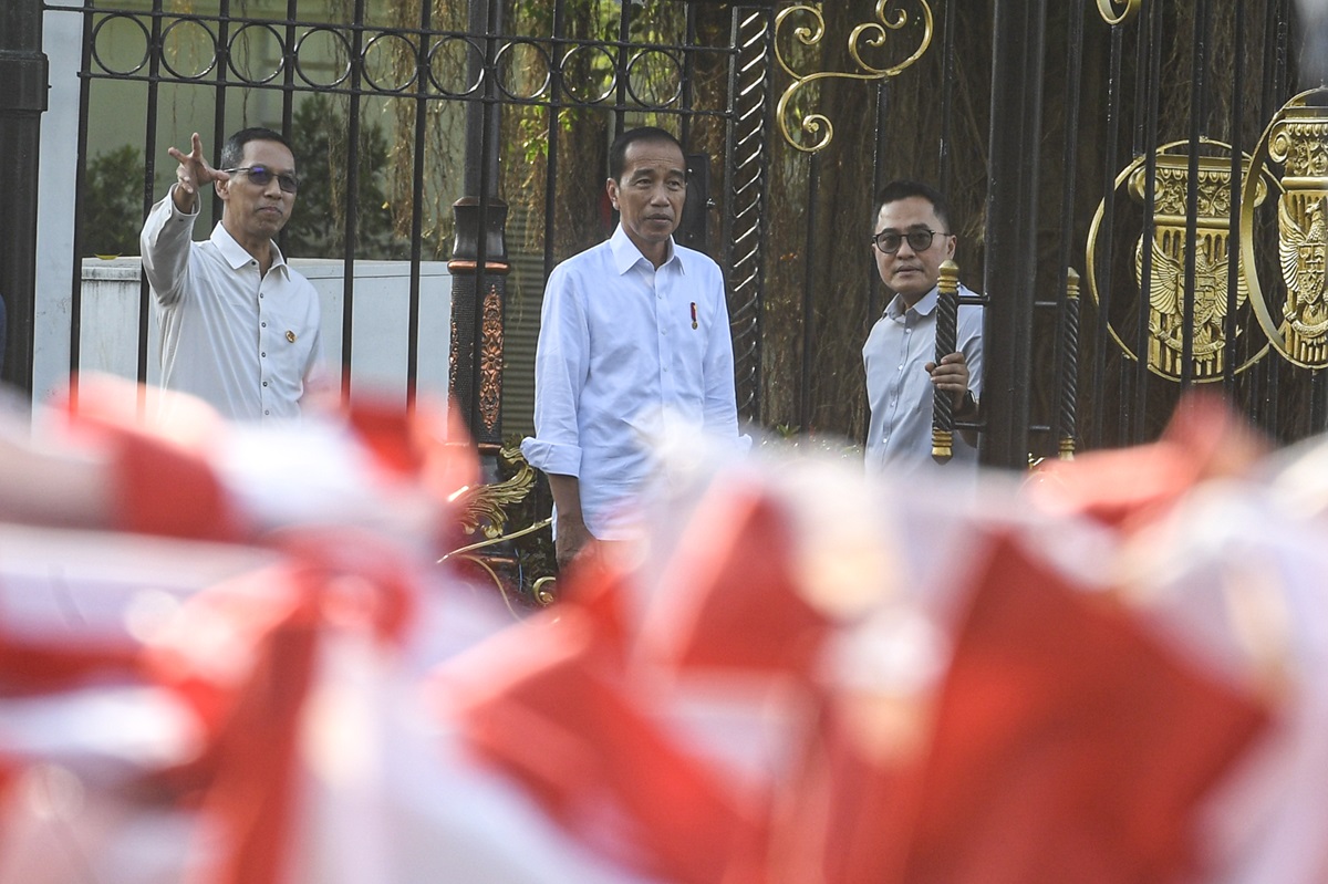 Koordinator SKP  Ari Dwipayana mengatakan Presiden Joko Widodo atau Jokowi tengah berada di Medan, Provinsi Sumatra Utara. 