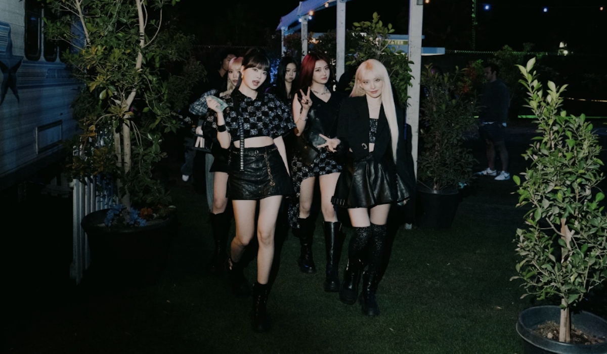 Le Sserafim di panggung Coachella