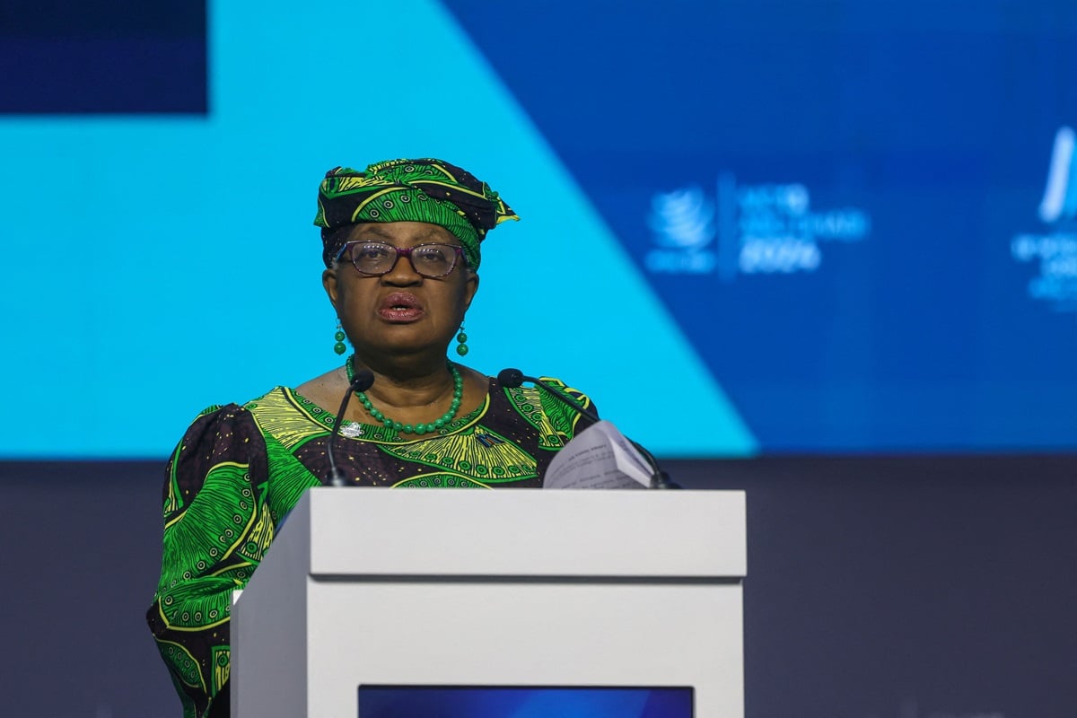Kepala WTO, Ngozi Okonjo-Iweala, mengimbau mitra perdagangan AS untuk tetap tenang jika Donald Trump kembali ke Gedung Putih