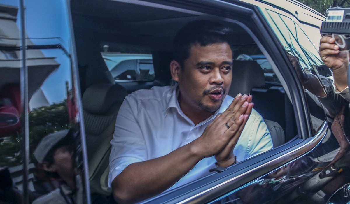 .Wali Kota Medan sekaligus menantu Presiden Jokowi, Bobby Nasution.