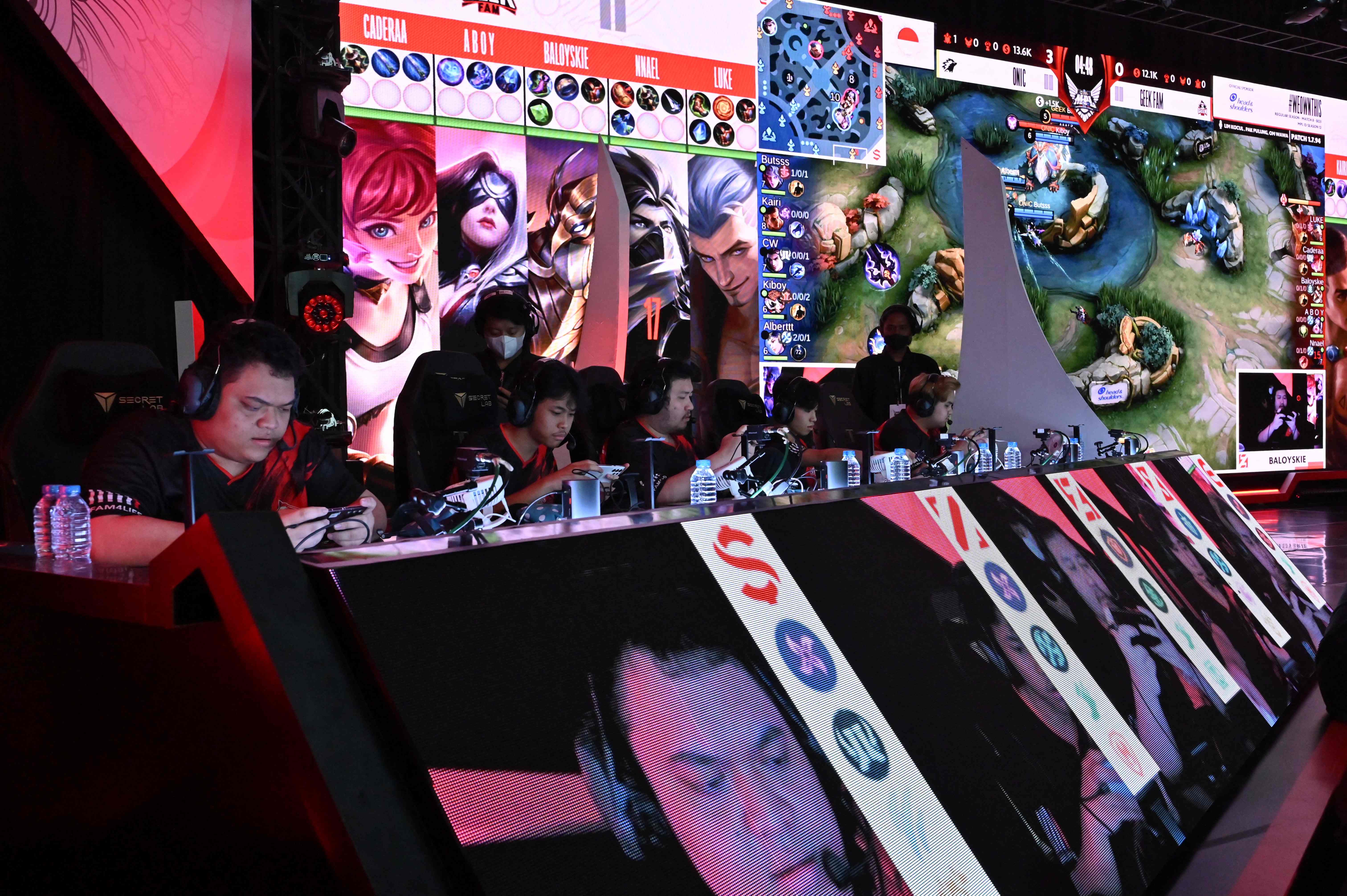 Ilustrasi e-sport Mobile Legend