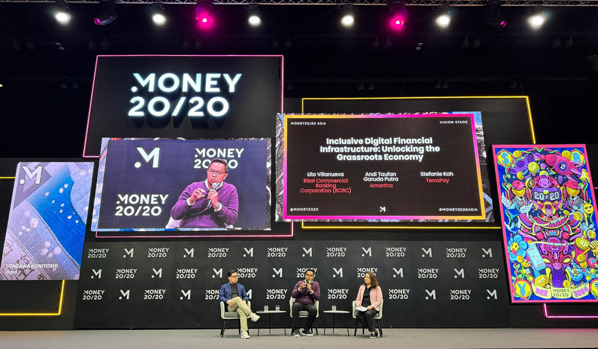Amartha di Money 20/20 Asia di Bangkok, Thailand.