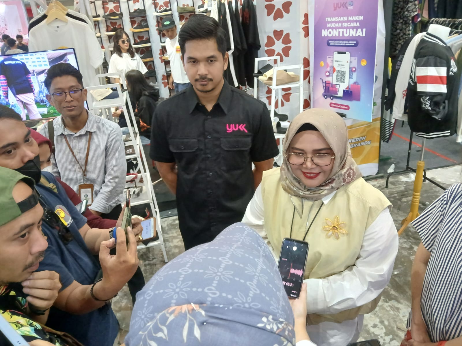 Gerai salah satu UMKM di JackCloth Ramadan 2024