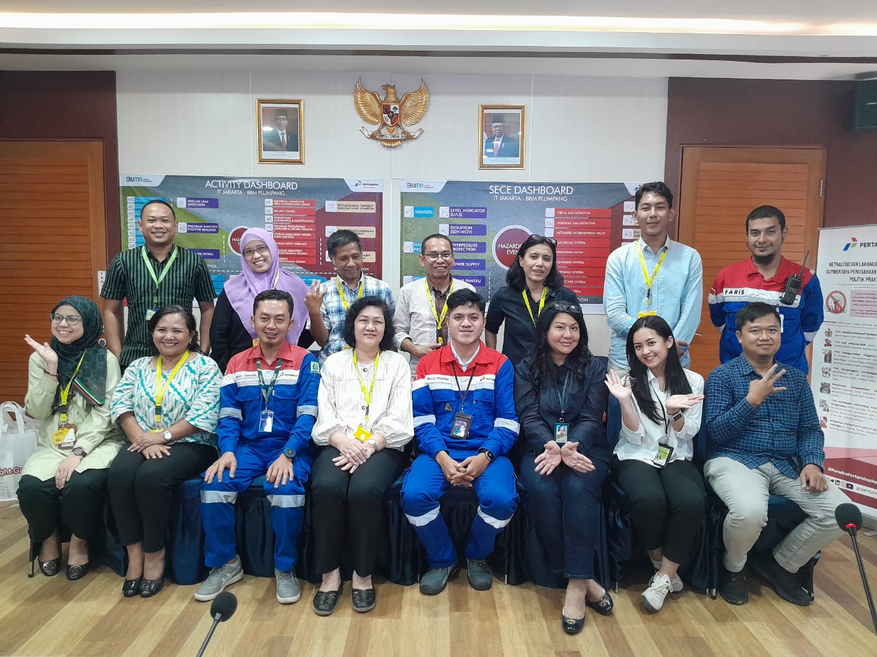 Prodi Manajemen Bencana SIL UI pelajari manajemen bencana industri dengan mengunjungi Depo Plumpang Pertamina