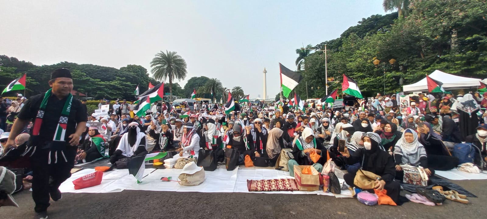 Dukung Kemerdekaan Gaza, Umat Muslim Indonesia Minta Israel Dikeluarkan dari Keanggotaan PBB