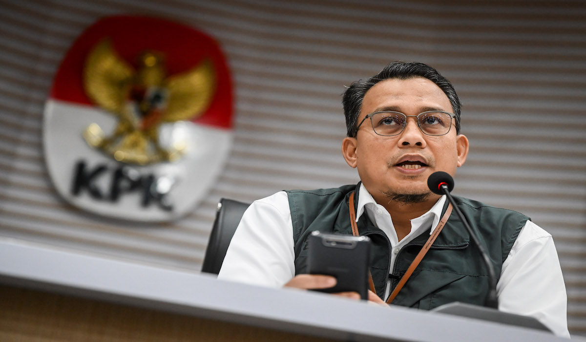 Juru bicara KPK Ali Fikri