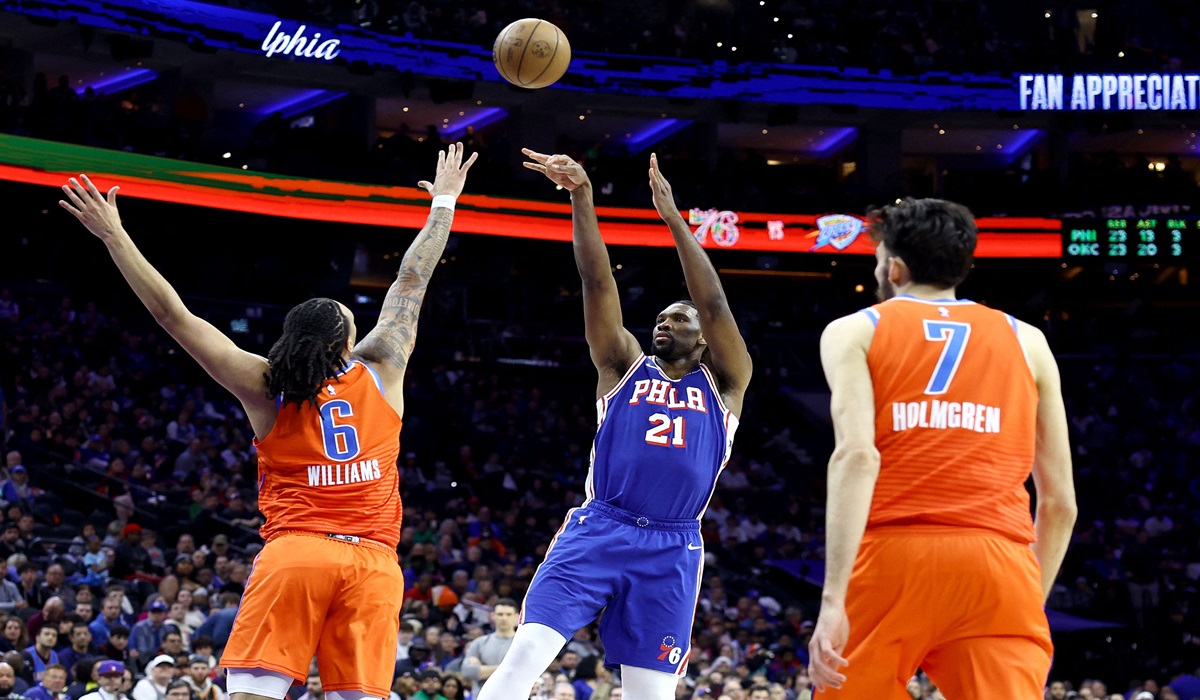 Joel Embiid Kembali Bermain, Sixers Tekuk Thunder