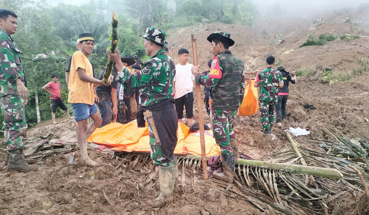 Bencana longsor kembali terjadi pada dua titik di Kabupatena Tana Toraja