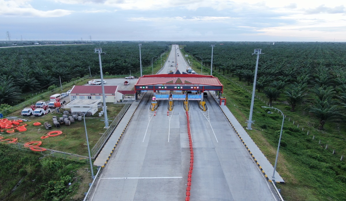 Gerbang tol Tebing Tinggi