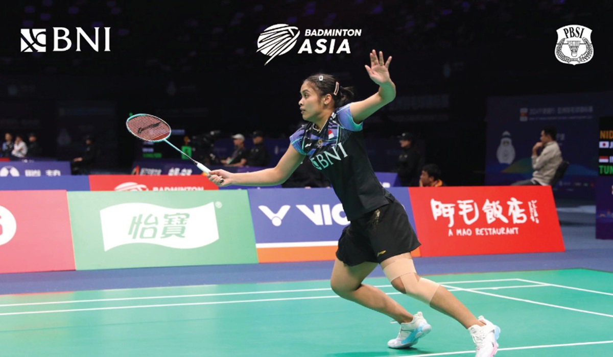 Tunggal putri Indonesia Gregoria Mariska Tunjung