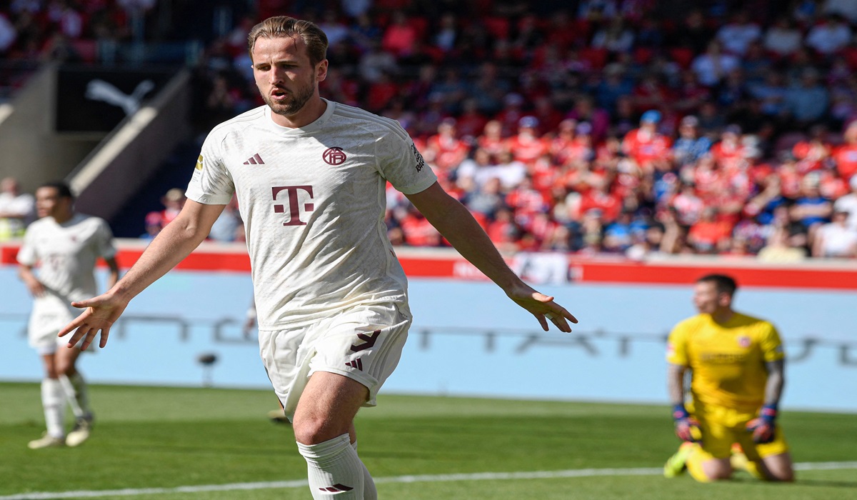 Penyerang Bayern Muenchen Harry Kane