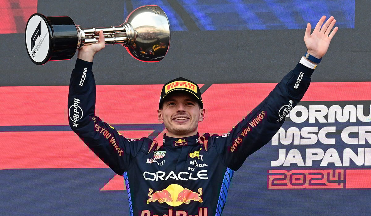 Pembalap Red Bull Max Verstappen.