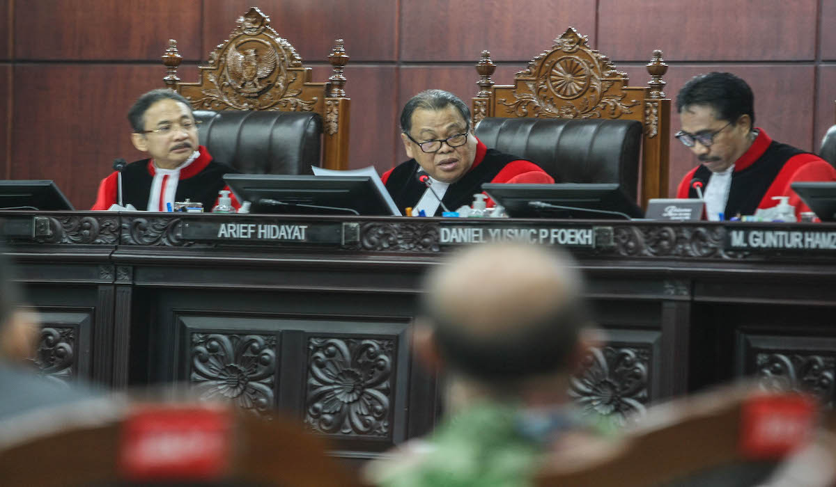 Dissenting opinion adalah