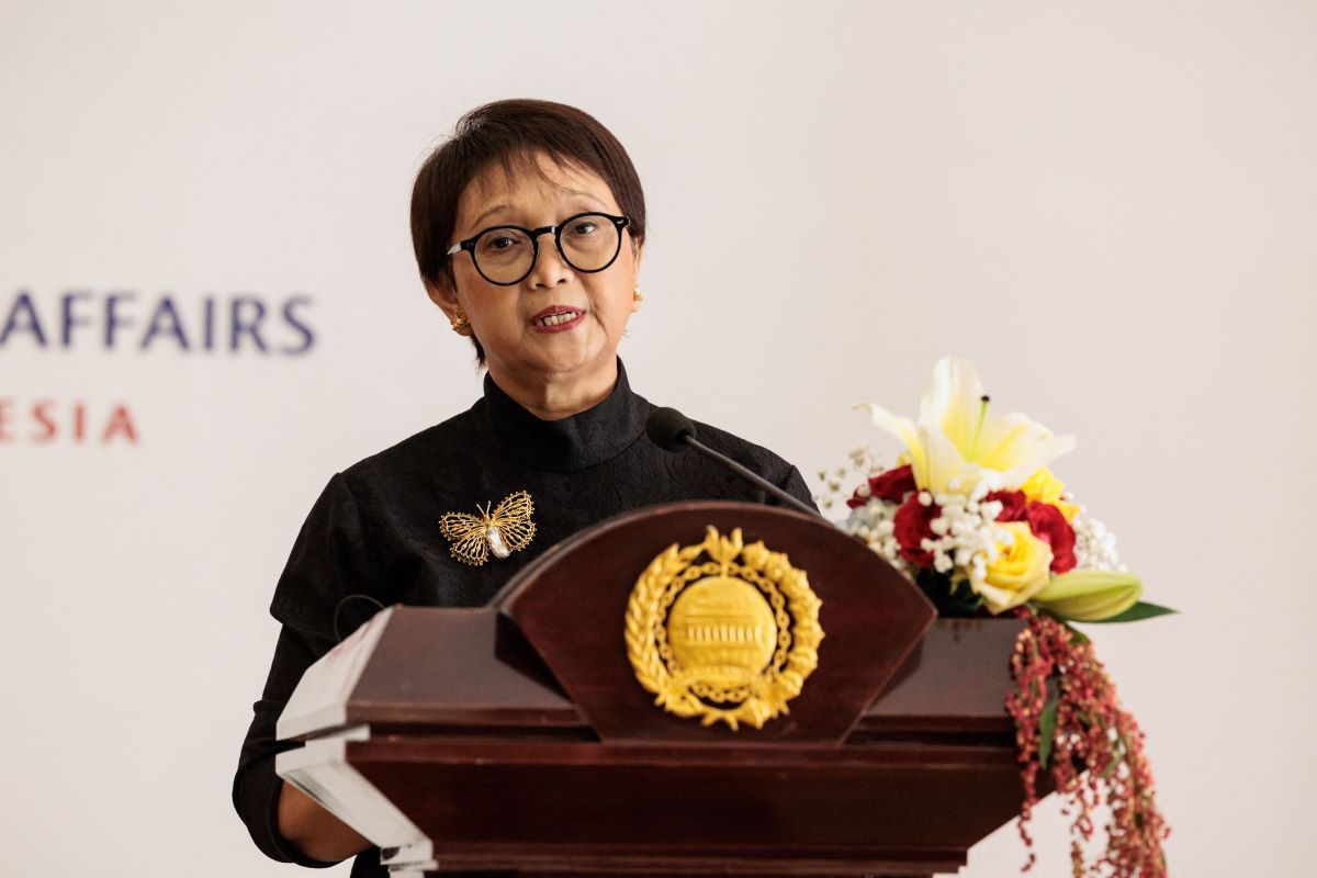 Menteru Luar Negeri Retno Marsudi