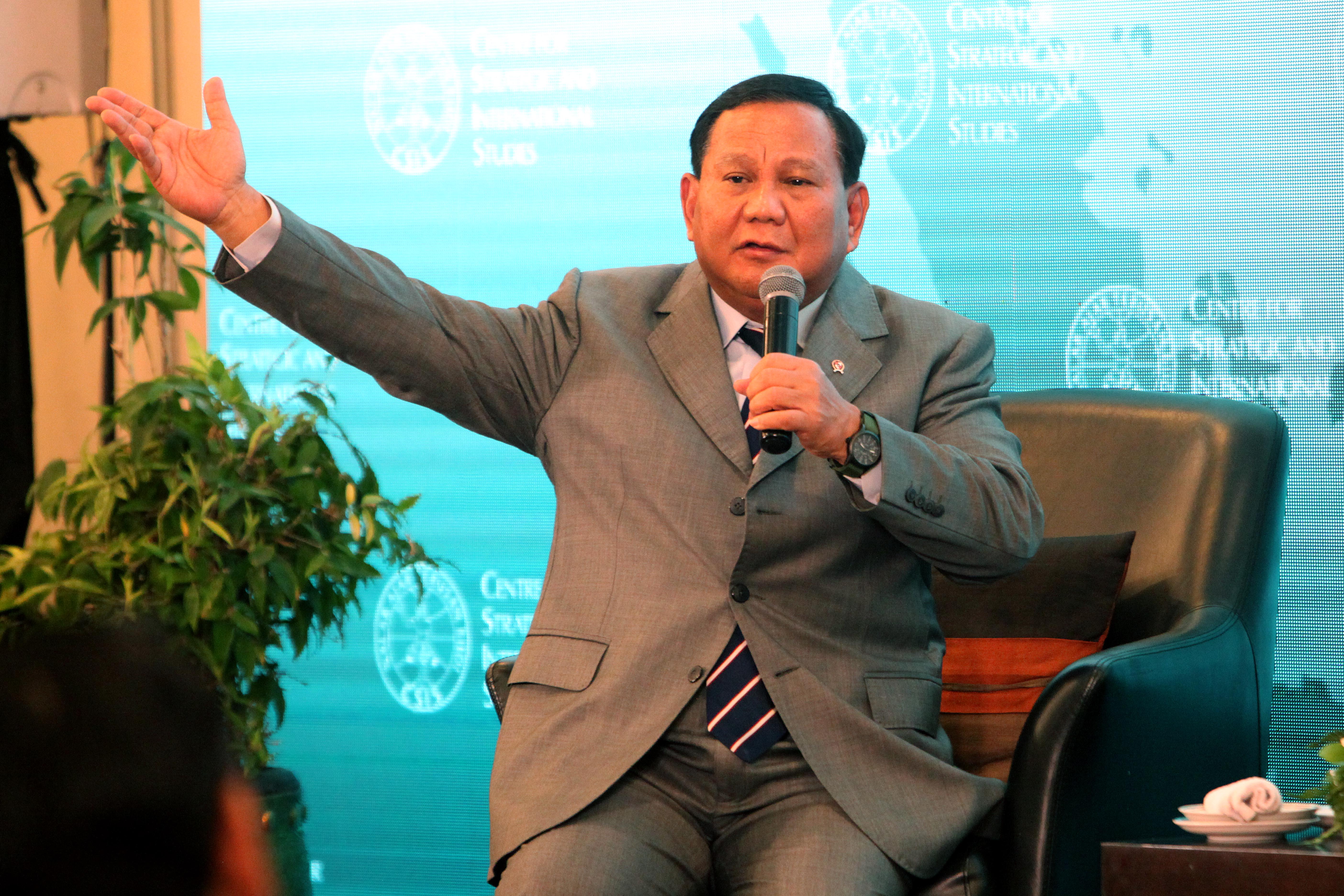 Calon presiden terpilih Prabowo Subianto