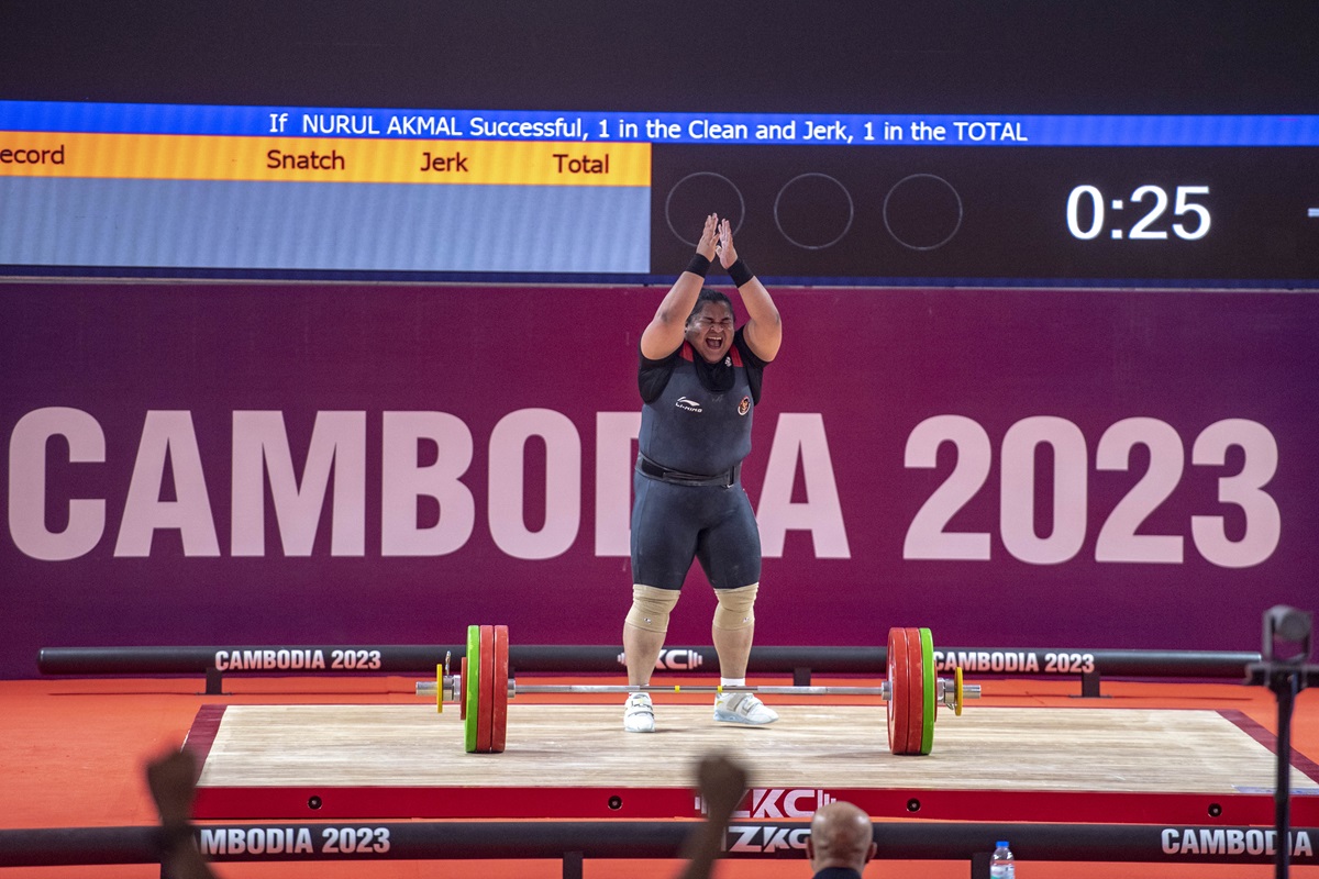 Nurul Akmal berhasil memastikan diri sebagai atlet Indonesia ke-10 yang lolos ke Olimpiade Paris 2024