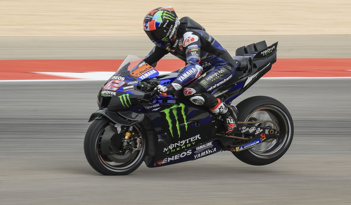 Pembalap Yamaha Alex Rins