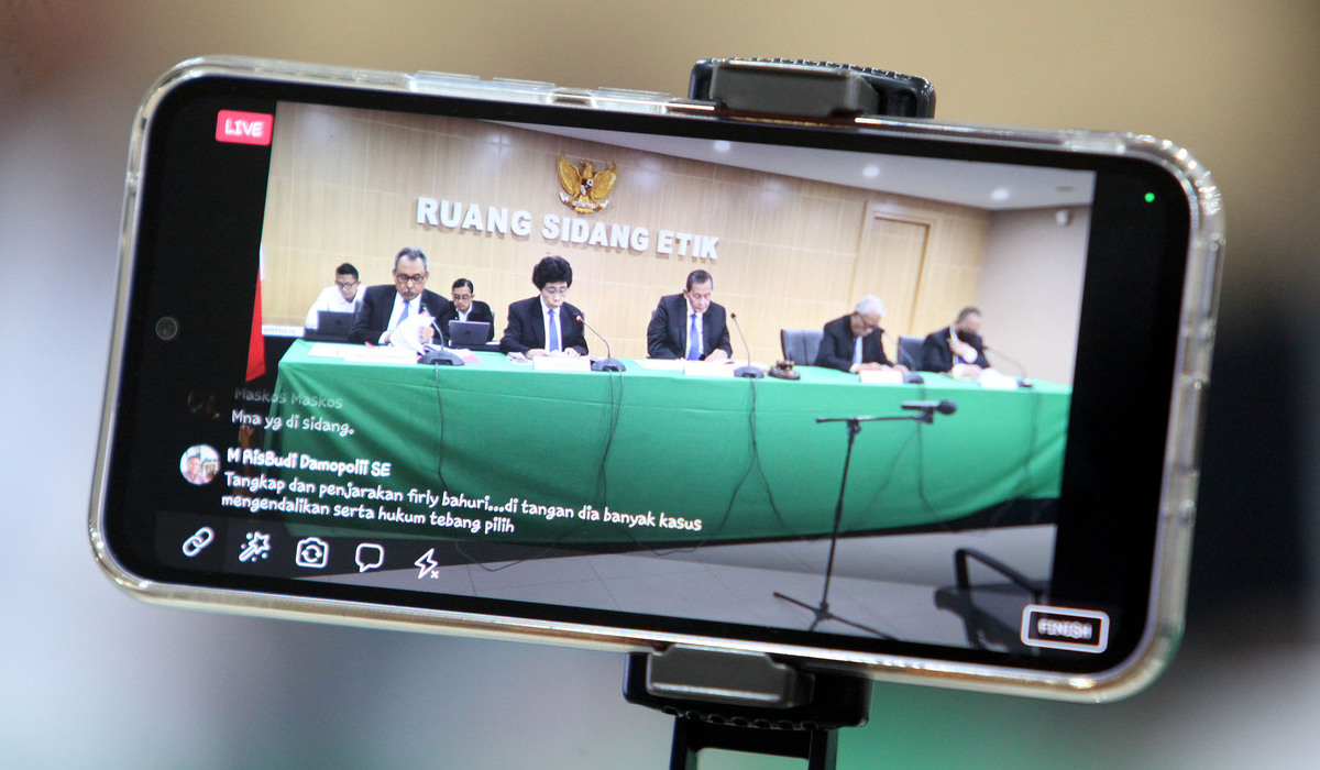 Ketua dan para anggota Dewas KPK RI.