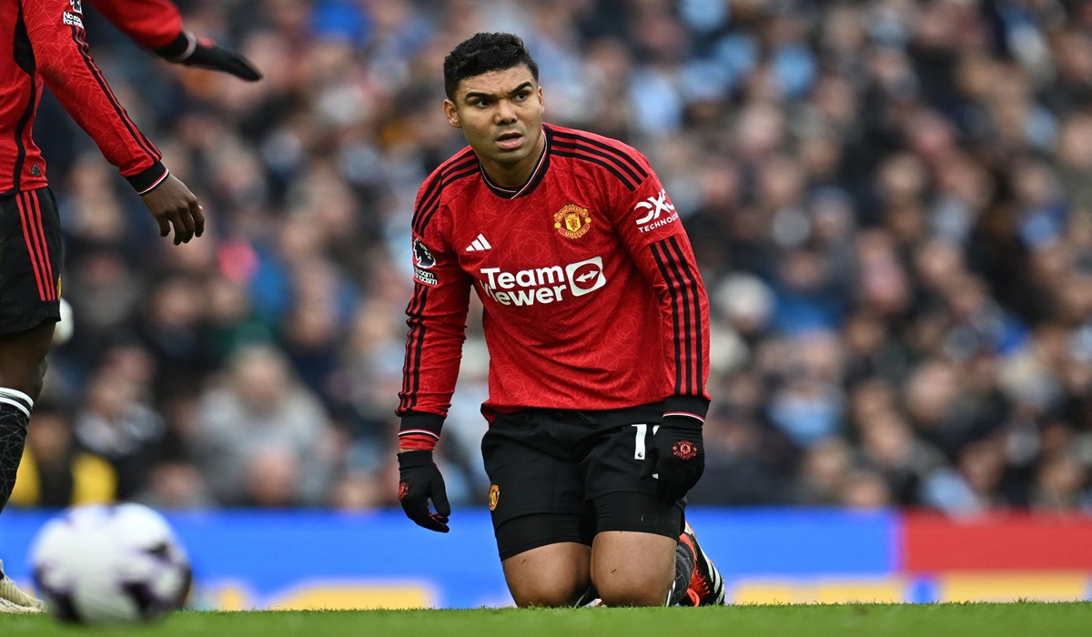Gelandang Manchester United Casemiro