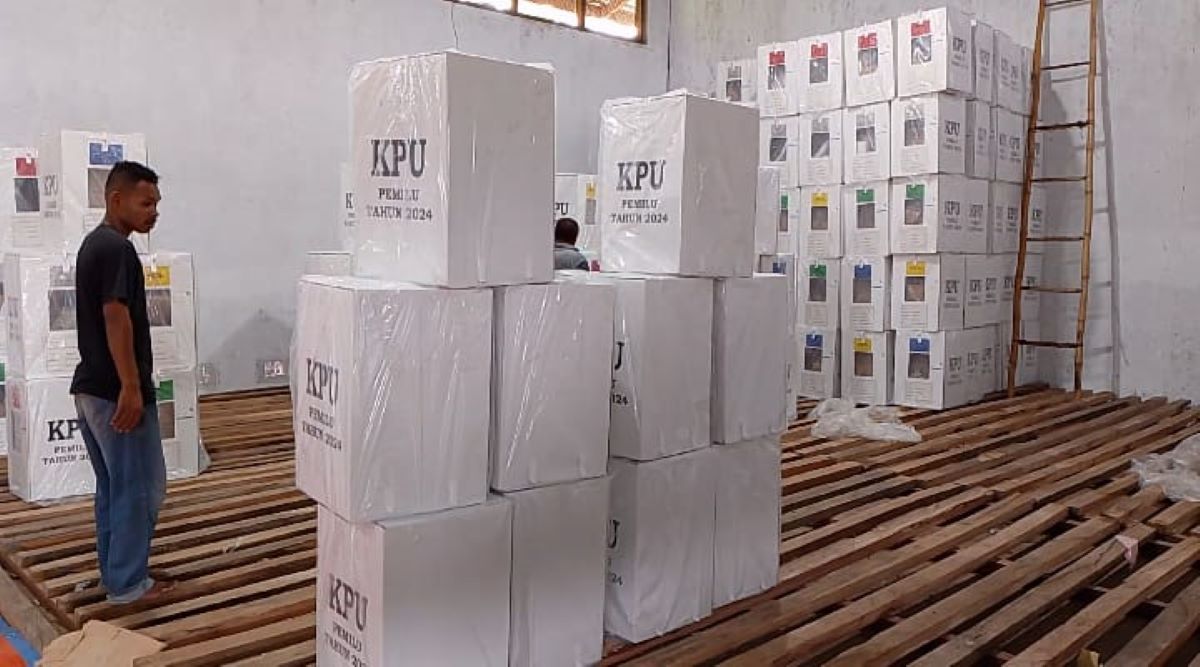 Gudang KPU Flores Timur