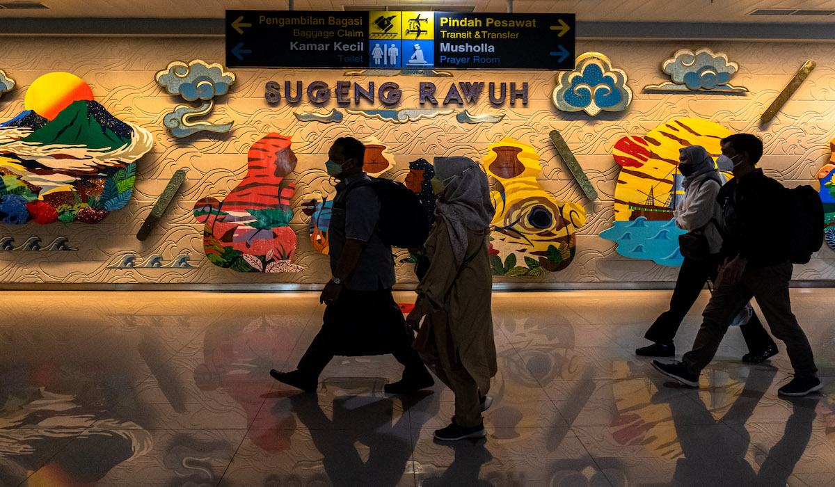 Peningkatan penumpang di Bandara Ahmad Yani, Semarang, Jawa Tengah