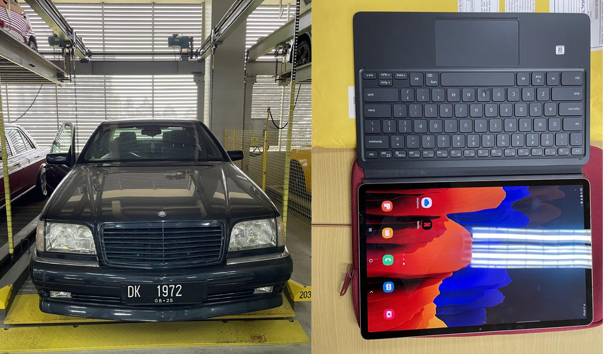 KPK lelang sejumlah barang milik mantan Wali Kota Bekasi Rahmat Effendi, termasuk mobil Mercedes Benz dan beberapa ponsel serta tablet