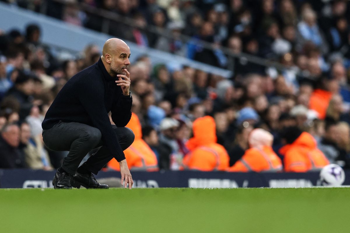 Pelatih Manchester City Pep Guardiola