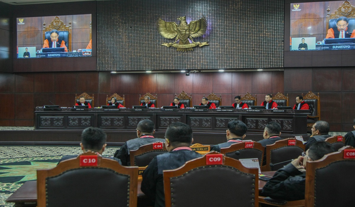 Sidang di Mahkamah Konstitusi