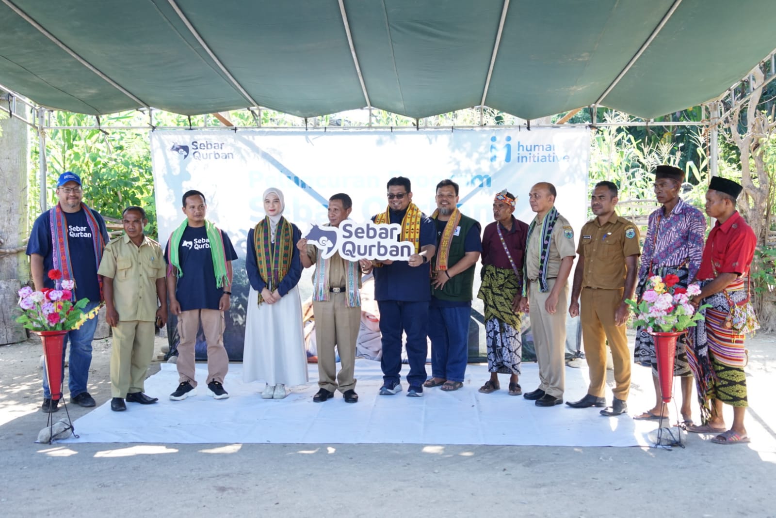 Human Initiative melakukan Sebar Qurban 2024