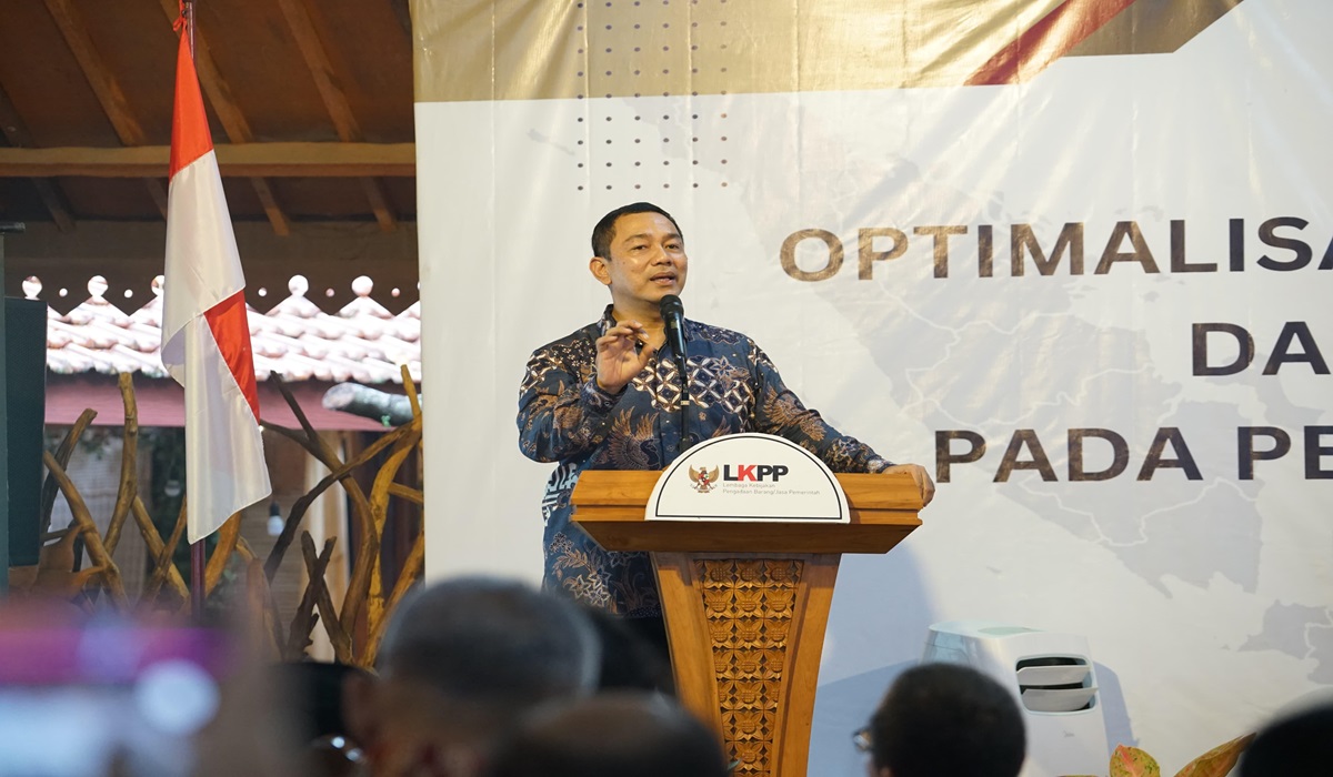 Kepala LKPP Hendrar Prihadi