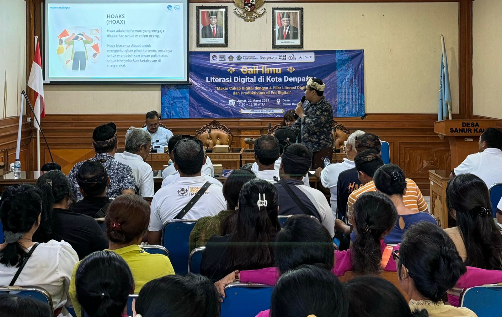 Kegiatan Gali Ilmu Literasi Digital di Kota Denpasar, Bali” merupakan rangkaian kegiatan program Indonesia Makin Cakap Digital Kemenkominfo