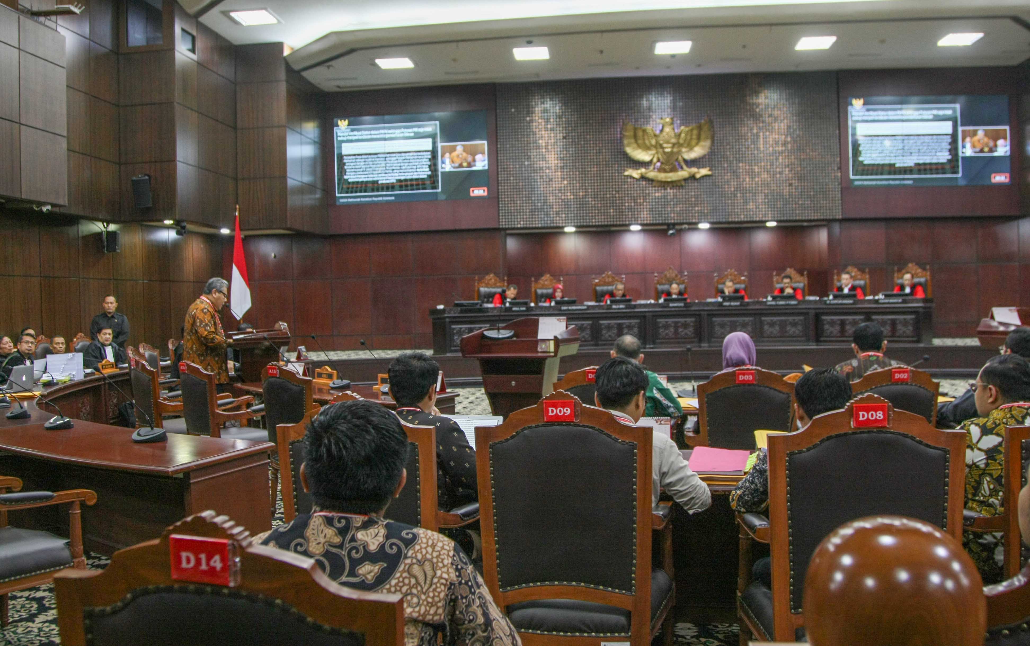 MK Diharapkan Lihat Peristiwa Sebelum Pemilu Tak Hanya Soal Angka