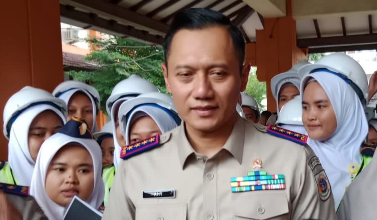 MENTERI Agraria dan Tata Ruang/Kepala Badan Pertanahan Nasional (ATR/BPN) Agus Harimurti Yudhoyono (AHY) di Yogyakarta, 25 April 2024.