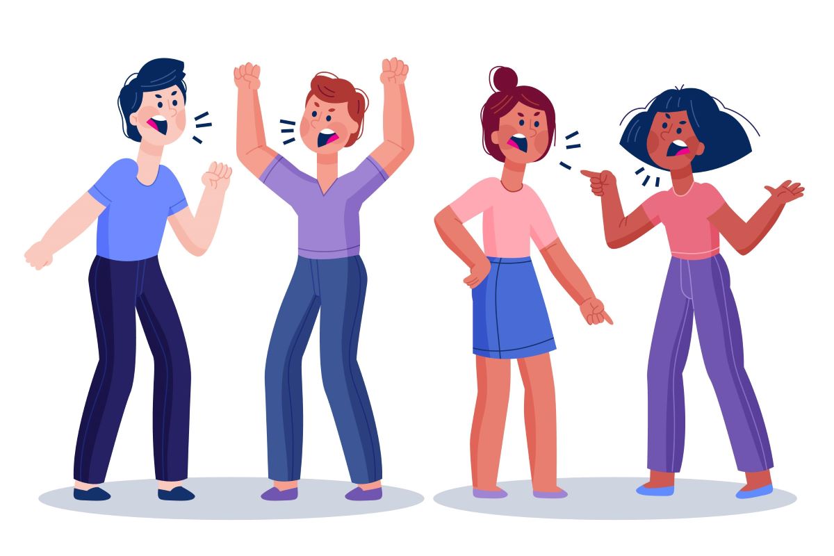 Sekelompok perempuan terlibat perkelahian di Koja, Jakarta Utara, karena masalah asmara.