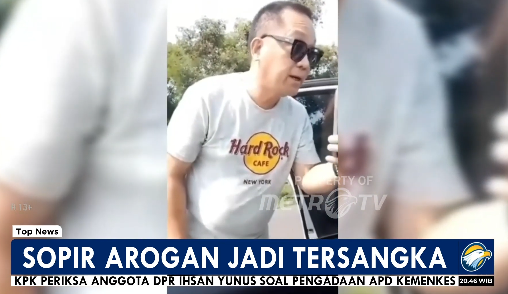 Sopir arogan pengguna plat TNI palsu ditahan polisi