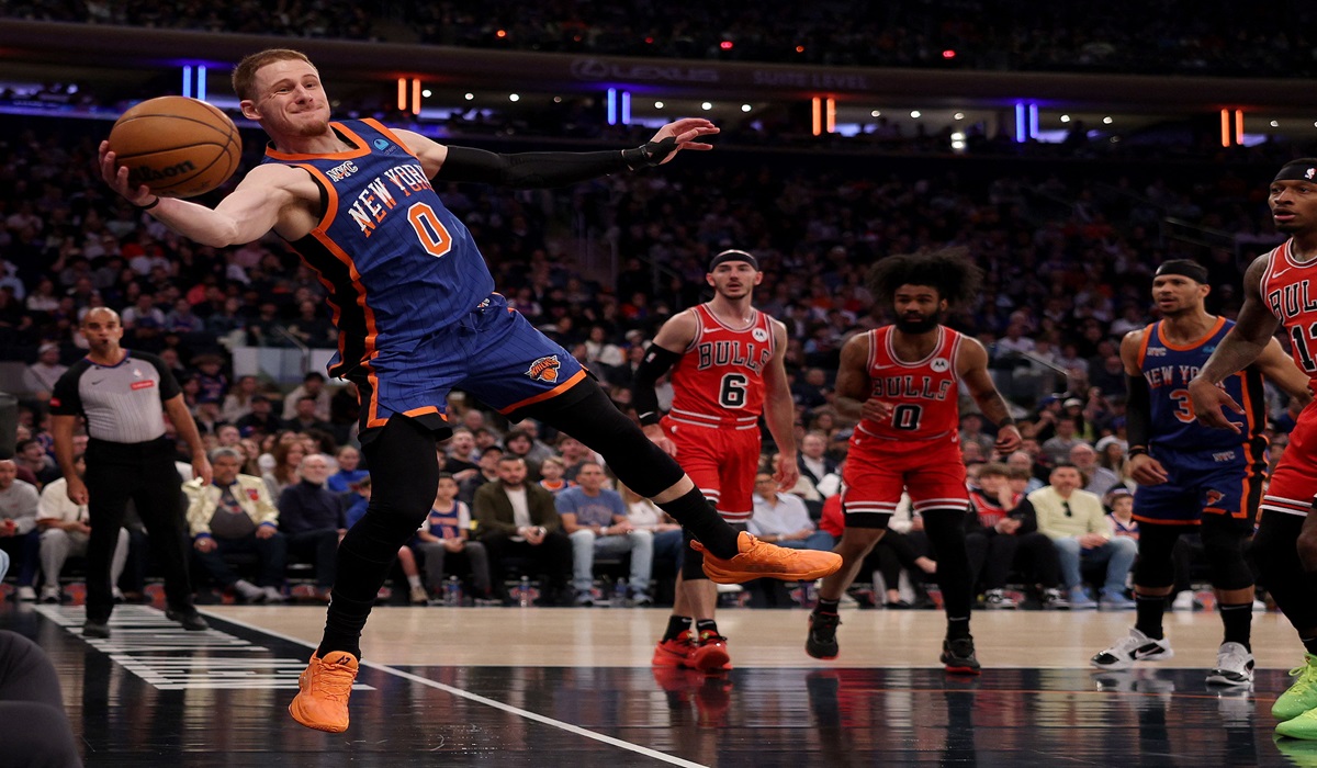 Laga NBA antara New York Knicks dan Chicago Bulls.
