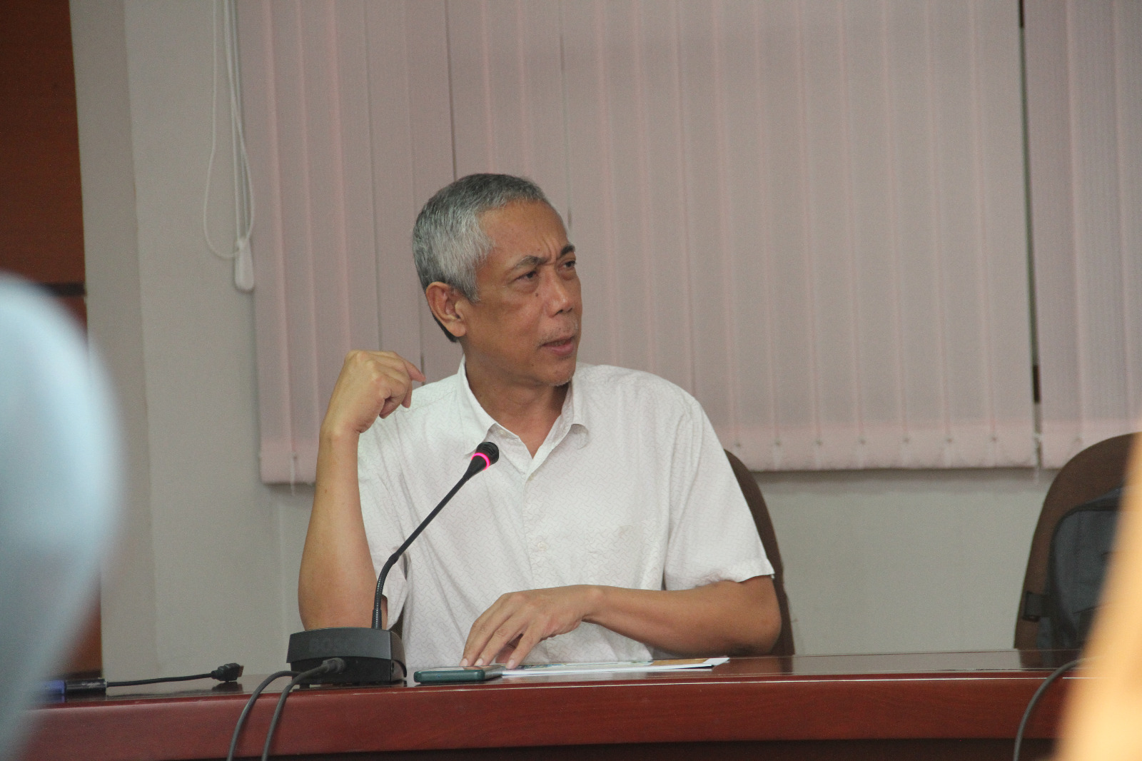 Kepala Divisi Rekrutmen Mahasiswa Baru Direktorat Pendidikan UPI Prof H Ahmad Mudzakir