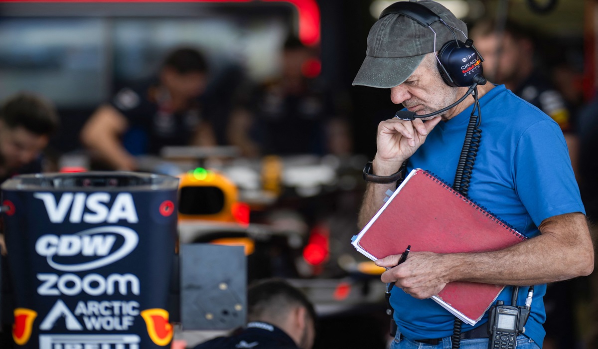 Kepala tim teknis Red Bull Adrian Newey