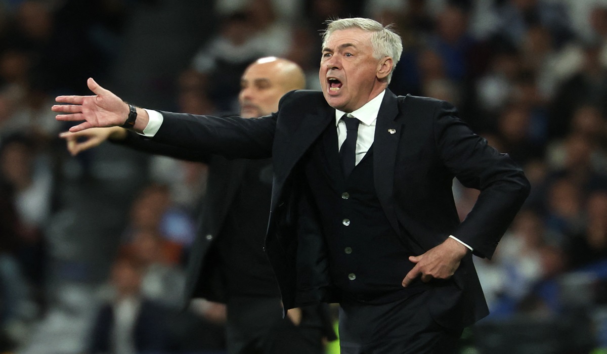 Pelatih Real Madrid Carlo Ancelotti