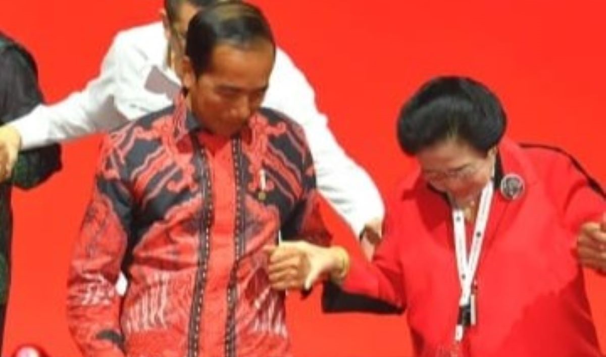 Jokowi dan Megawati.