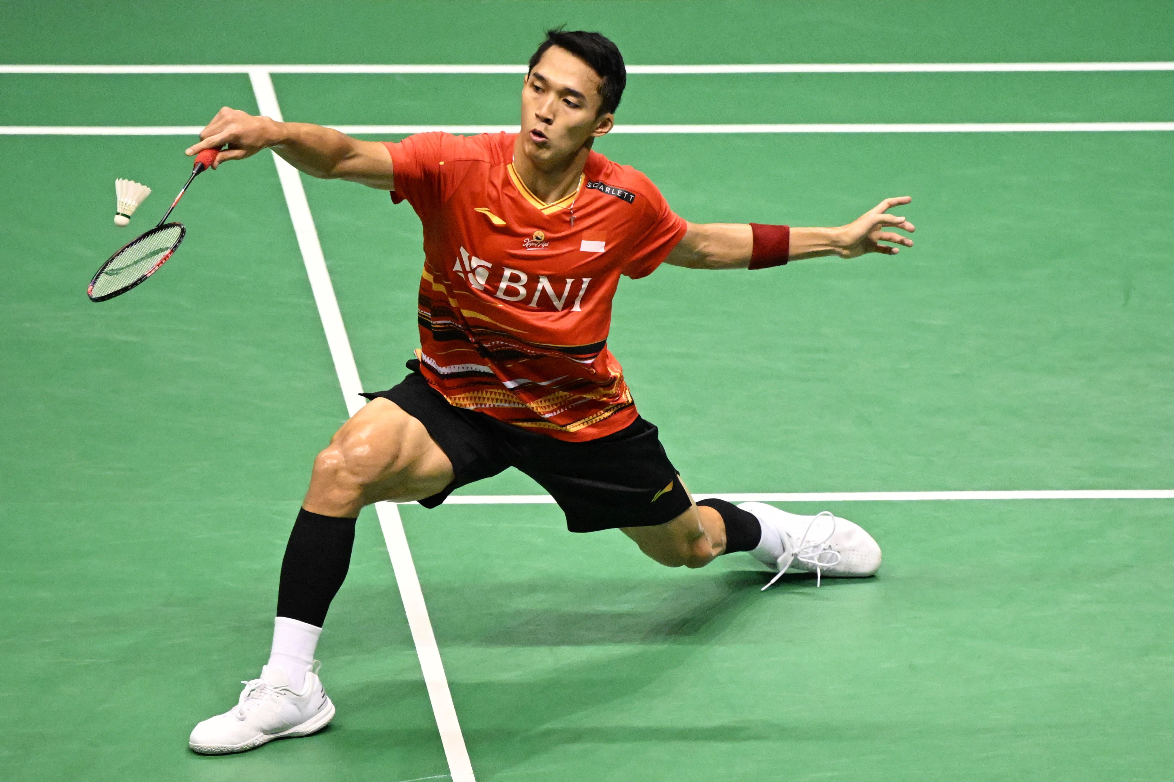 Pebulu tangkis tunggal putra Indonesia Jonatan Christie