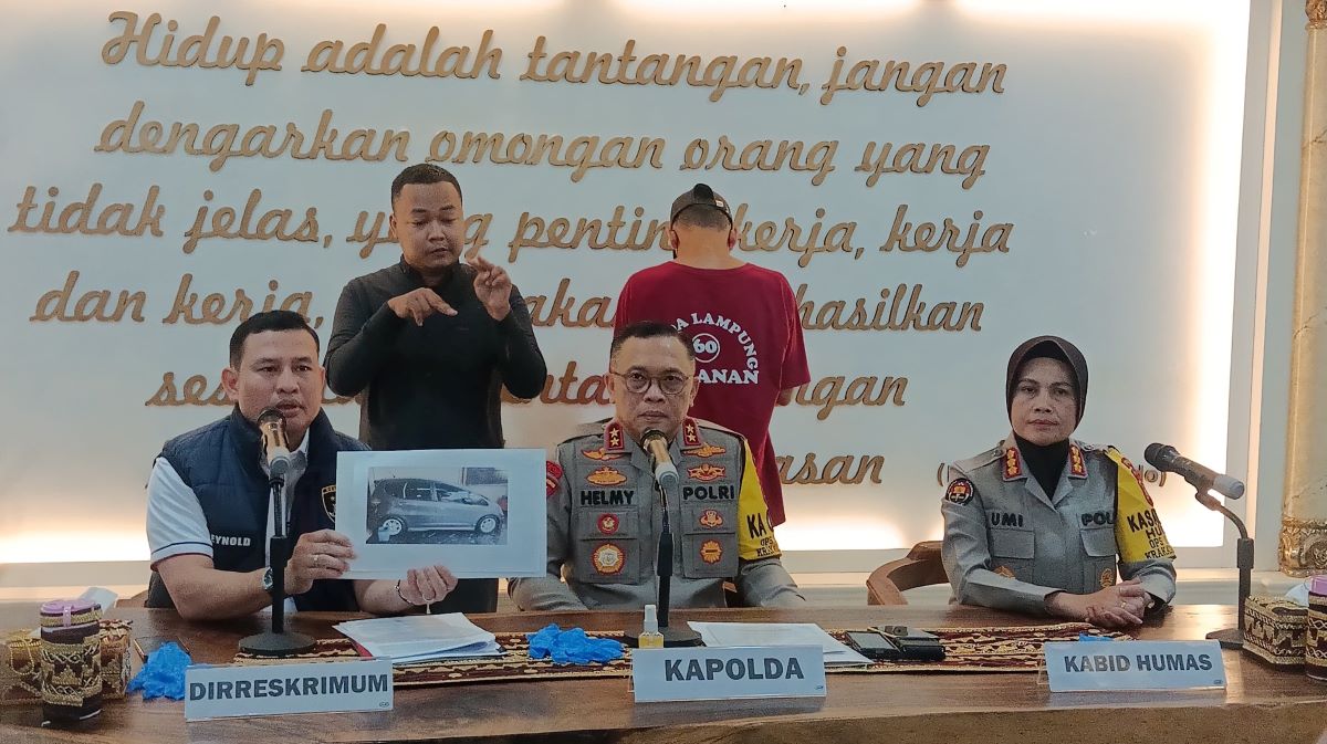 Polda Lampung menangkap K, salah satu anggota komplotan jual beli kendaraan bodong, yang telah menjadi target operasi.