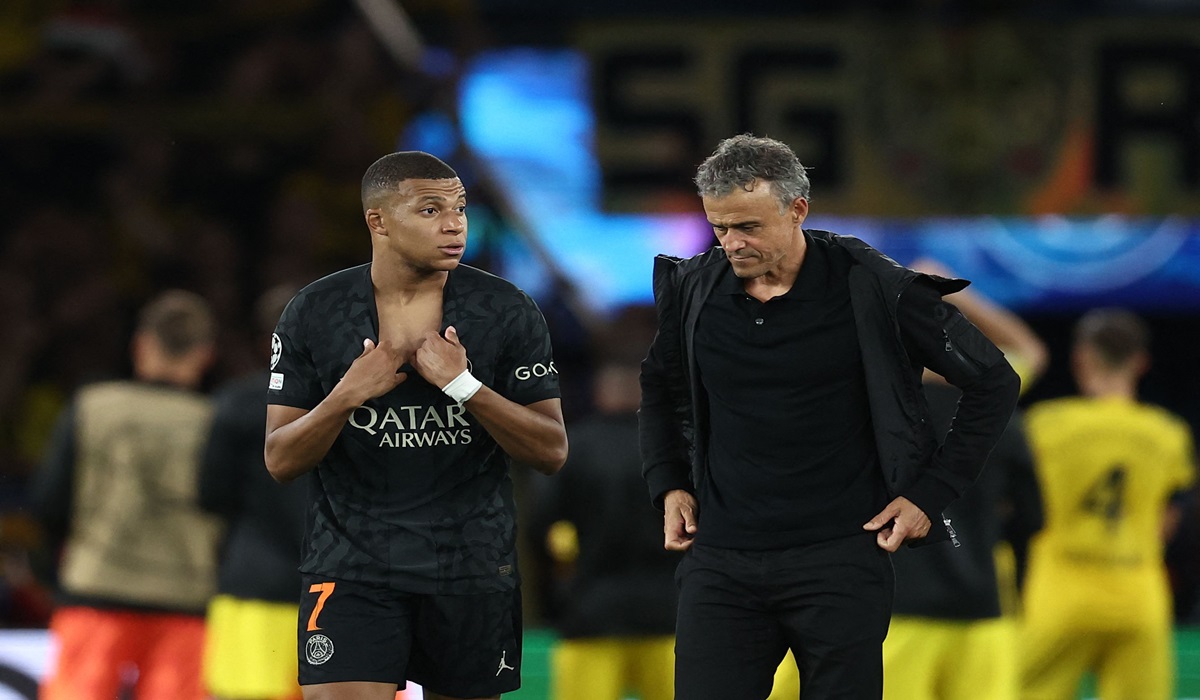 Luis Enrique Bantah Dirinya tidak Akur dengan Kylian Mbappe