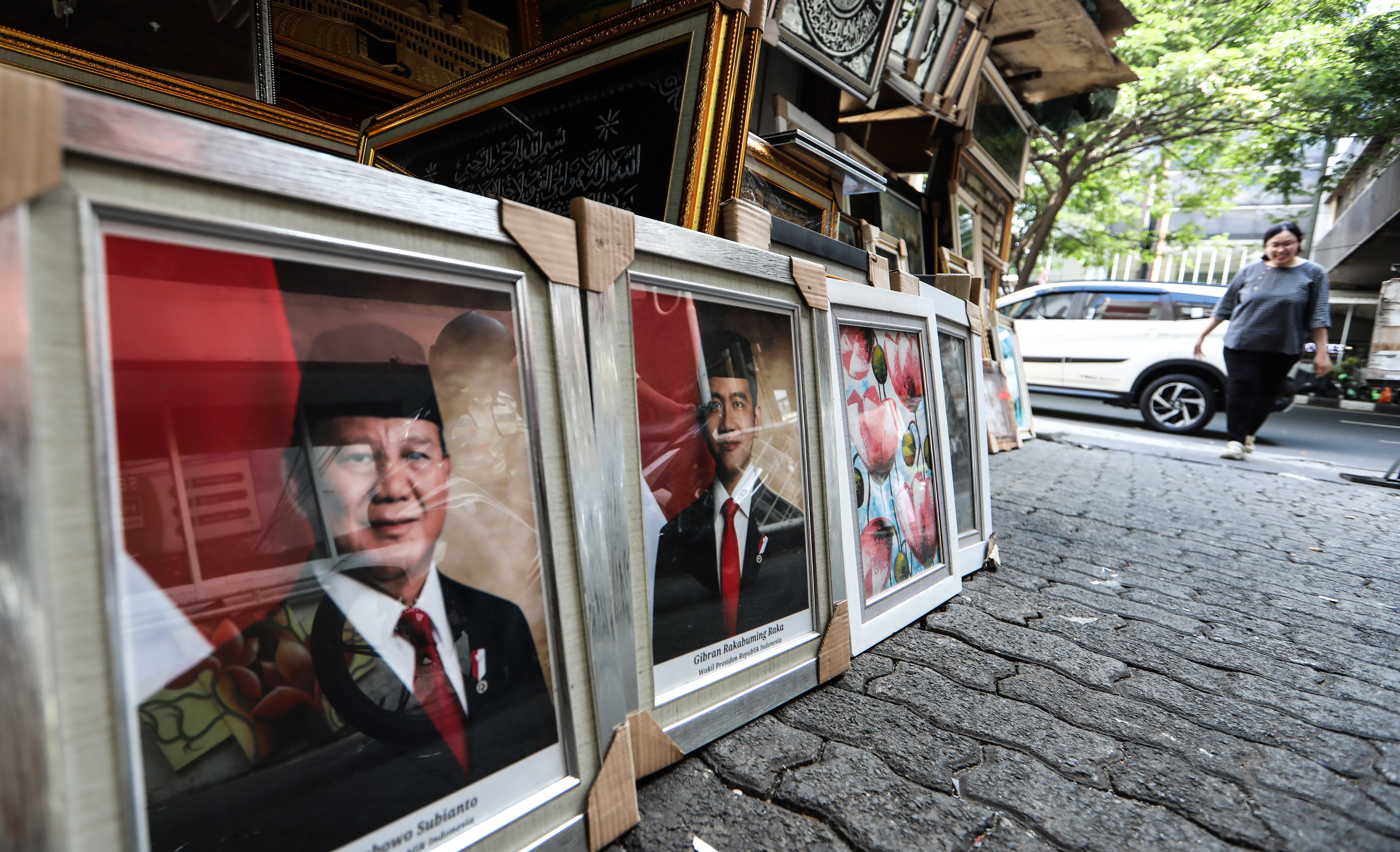 Foto Prabowo Subianto dan Gibran Rakabuming Raka sebagai Presiden dan Wakil Presiden 2024-2029