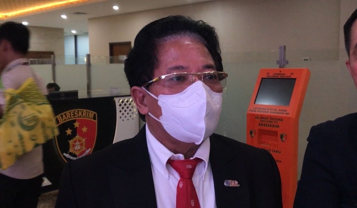 Kuasa hukum Sihol, Sandi Situngkir di Bareskrim Polri, Jakarta Selatan, Rabu, 3 April 2024.