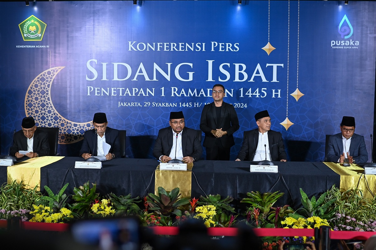 Pada 9 April, kemenang menggelar sidang isbat untuk penetapan 1 Syawal 1445 H.
