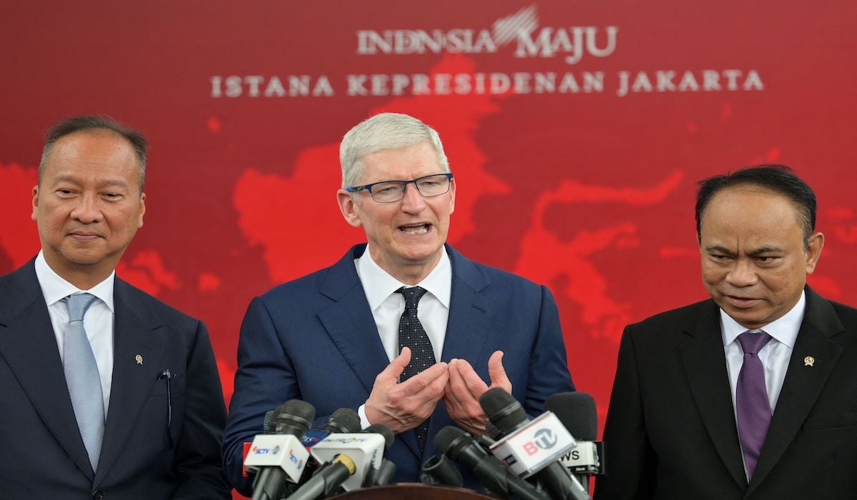 Pemerintah lobi apple bangun pabrik di Indoensia