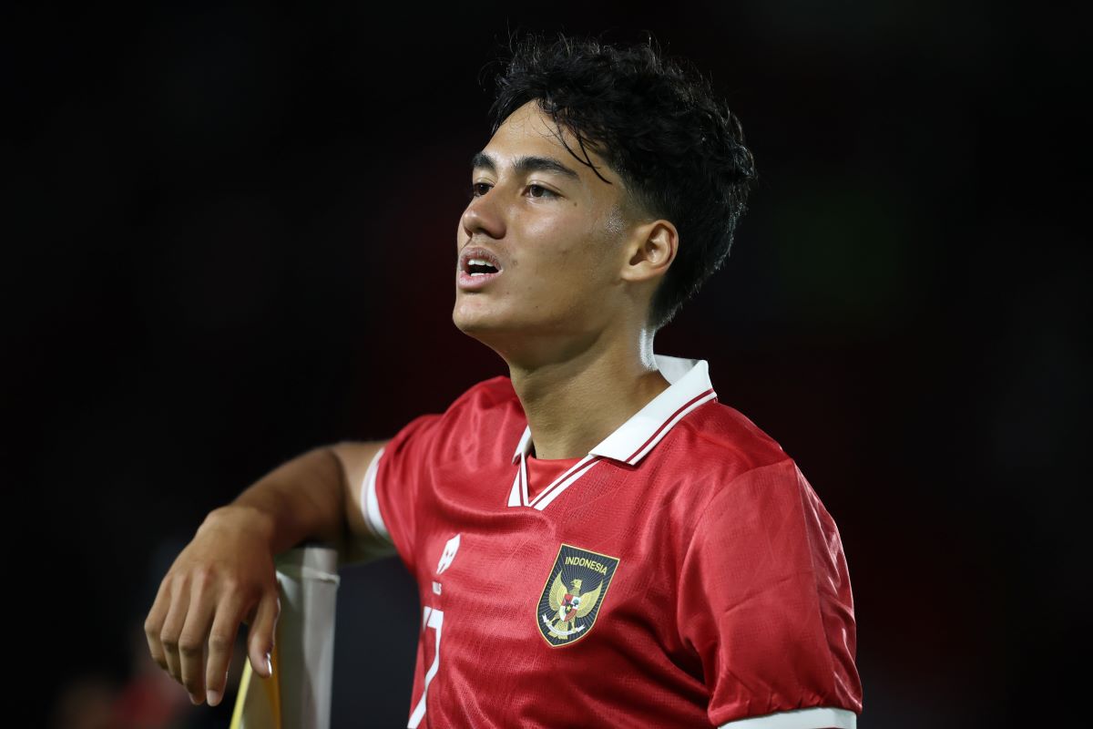 Striker tim U-23 Indonesia Rafael Struick
