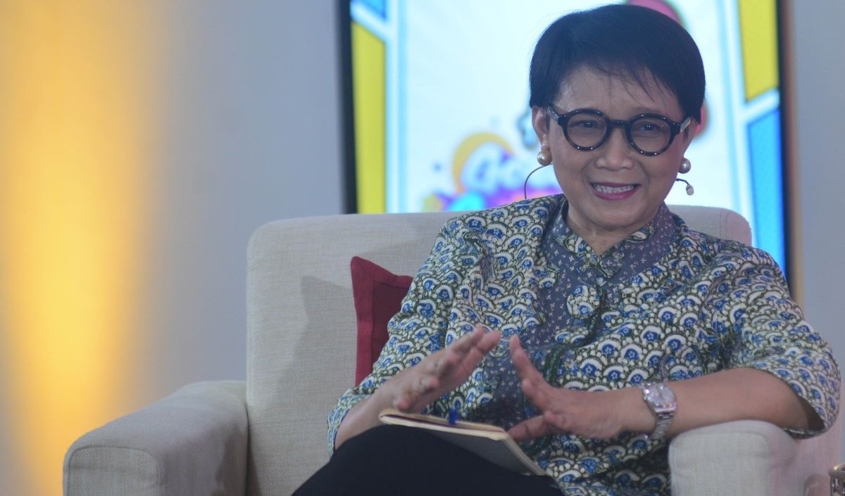 Menlu Retno Marsudi.